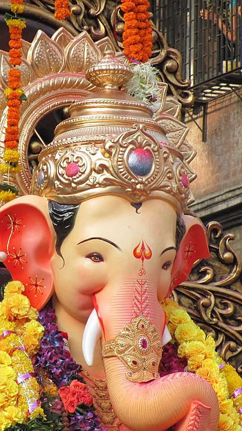Ganpati, ganesh chaturthi, vighn harta maharaj HD phone wallpaper