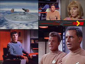 Star Trek: TOS Collage 2, enterprise, classic trek, tos, star trek HD wallpaper