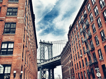 Cities, Sky, Building, Bridge, Multi-Storey, Multistory HD wallpaper