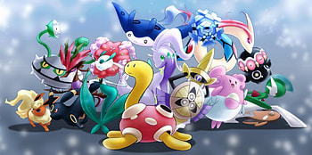 Pokemon, sweet, nintendo, cute, nice, kawaii, anime, video game, group, rpg, game, , adorable, lovely HD wallpaper
