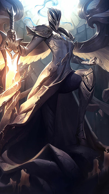League of Legends, Team fight, Strategy game, Digital art masterpiece HD phone wallpaper