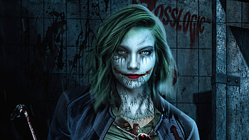 Joker Girl Dont Cry, joker, supervillain, superheroes, artist, artwork, digital-art HD wallpaper
