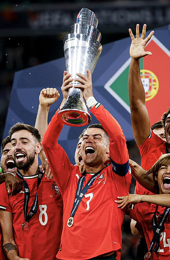 Portugal defeated Spain on penalties to become UEFA Nations League champions, Sports, soccer, Cristiano Ronaldo HD phone wallpaper