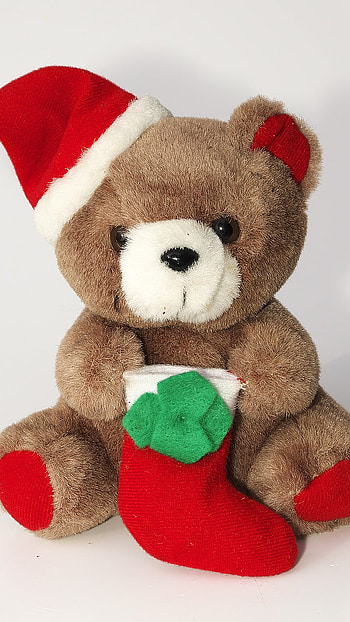 Teddy Bear, Xmas Teddy Bear HD phone wallpaper