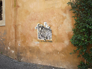 All you need is friends, wall, rome, friends, graffiti HD wallpaper