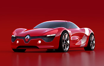 renault-dezir-, dezir, renault, car, red HD wallpaper