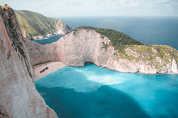 Zakynthos Navagio Cove: Stunning Greek Coastline, cove, Greece, navagio beach, Zakynthos, nature, coastline HD wallpaper