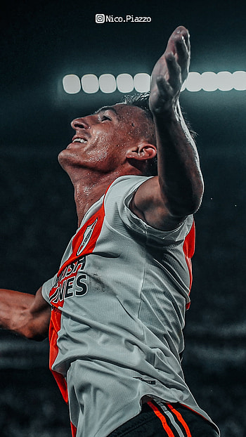 Braian Romero, campeon, riverplate, nicopiazzo, argentina, river plate, cr7, football, messi, football HD phone wallpaper