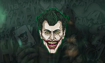 Joker Face Art, joker, artwork, digital-art, behance, supervillain, superheroes HD wallpaper