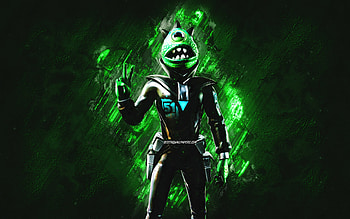 Fortnite Black Zorgoton Skin, Fortnite, main characters, green stone background, Black Zorgoton, Fortnite skins, Black Zorgoton Skin, Black Zorgoton Fortnite, Fortnite characters HD wallpaper