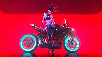 K/DA Akali, Ducati HD wallpaper