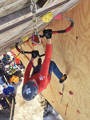 2018 UIAA North American Championships, Ice Climbing HD phone wallpaper