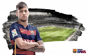 Neymar Jr Fc Barcelona, soccer, sports, football, fc-barcelona, fcb, fc-barcelona-team HD wallpaper