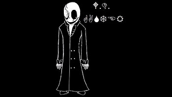 Dark, Darker, Yet Darker (Gaster theme remix) extended HD wallpaper