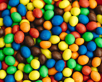 MandM's, Peanut chocolates, stock , Picjumbo collection HD wallpaper