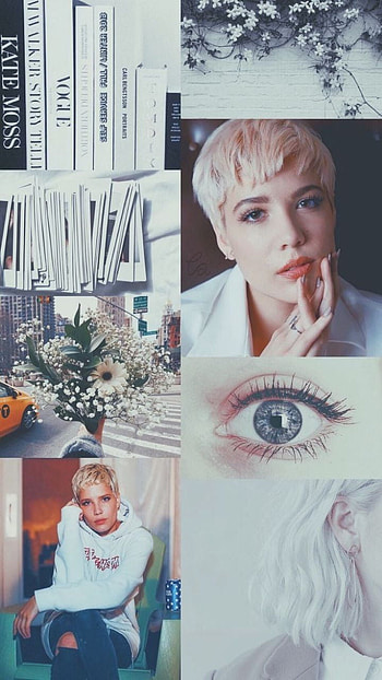 halsey, aesthetic, pop, singer, hopelessfountainkingdom, tumblr HD phone wallpaper