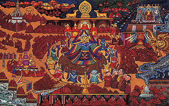 tibetan buddhist HD wallpaper