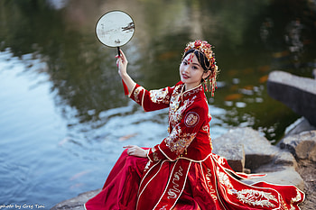 Asian, Woman HD wallpaper