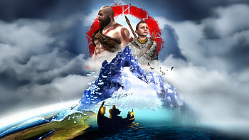 God Of War Jungle Hunter, kratos, god-of-war, games, ps-games, artwork, artist, digital-art, video-games, artstation HD wallpaper