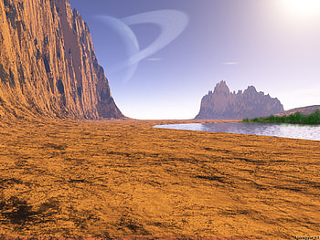Desert, sand, moon, sky, beach HD wallpaper