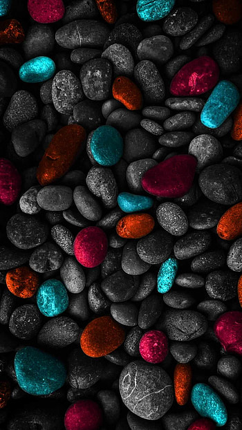 Colorful Pebbles Stones - : , Colorful Stones HD phone wallpaper