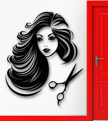 Online Get Cheap Wall Stickers Beauty Salon Mural Decals, Hair Salon HD phone wallpaper