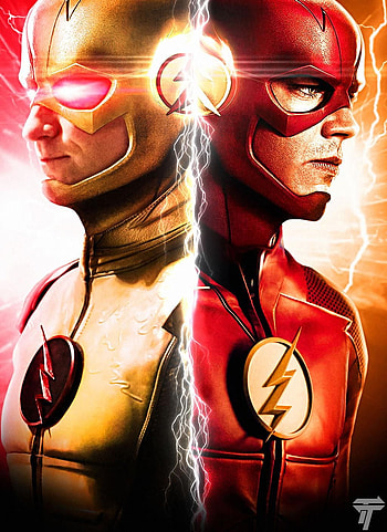 The Flash, Reverse Flash HD phone wallpaper