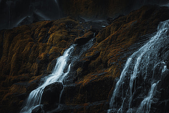 Nature, Water, Rocks, Waterfall, Flow, Relief, Stream HD wallpaper