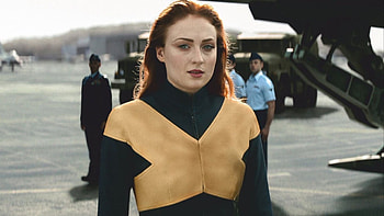 Sophie Turner, Phoenix, X-Men costume, Jean Grey Dark Phoenix HD wallpaper