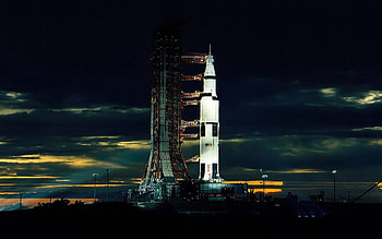 Apollo, nasa, pad, launch, rocket HD wallpaper