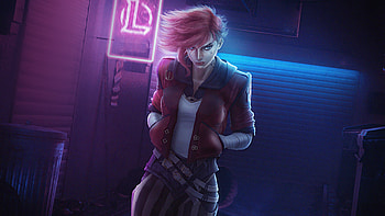 Vi Arcane , vi-league-of-legends, league-of-legends, arcane, tv-shows, deviantart HD wallpaper