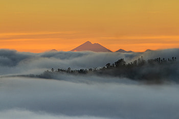 Tops, Nature, Mountains, Clouds, Vertex, Fog, Dahl, Distance HD wallpaper
