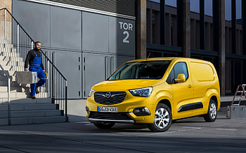 2022, Opel Combo-e Cargo XL, , front view, exterior, yellow new Combo-e, electric cars, German cars, Opel HD wallpaper