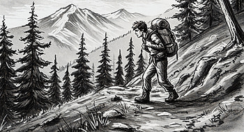 Adventure Awaits: Backpacking Journey, backpacking, hiking, mountain, trail, adventure HD wallpaper