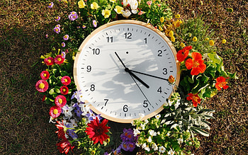 Clock , Time-themed background, Decorative clock HD wallpaper
