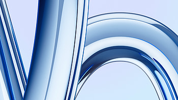 iMac 24" (2023) Stock - Blue, Apple Inc., Abstract, shapes HD wallpaper