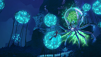 Subnautica : Bioluminescent Leviathan, Subnautica HD wallpaper