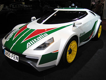 Fenomenon Alitalia livery, Lancia Stratos HD wallpaper