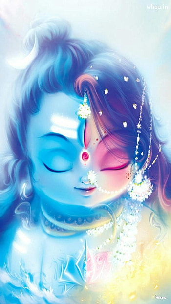 The Wonderful And Colorful Art Of Lord Shiva And Uma. Lord shiva painting, Shiva shakti, Shiva parvati , Cute Shiva HD phone wallpaper