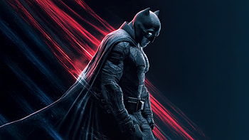 The Batman Standing Guard Over Gotham City, batman, the-batman, batcycle, superheroes, artwork, art, digital-art, ai HD wallpaper