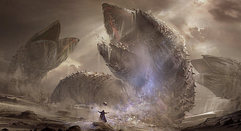 Dune worm, , Background HD wallpaper