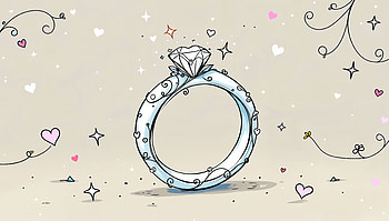 Elegant Wedding Ring: A Stunning Ultra, wedding ring, diamond, Engagement, jewelry, heart HD wallpaper