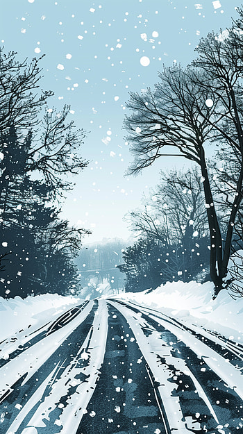 Winter Whisper, snow HD phone wallpaper