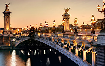 Pont Alexandre III, Paris HD wallpaper