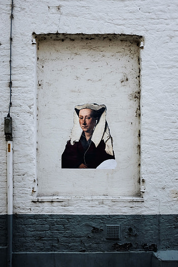 Art, Wall, Graffiti, Modern Art, Contemporary Art, Brick, Street Art, Margaret Van Eyck, Margaret Van Eike HD phone wallpaper