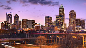North Carolina, Charlotte, Travels, Sunrise HD wallpaper