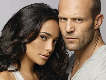 Natalie Martinez, Jason Statham HD wallpaper