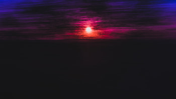 Sunset, Horizon, Dark, Blur, Smooth HD wallpaper