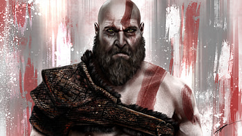 Kratos God Of War , kratos, god-of-war-4, god-of-war, games, ps-games, artwork, artist, deviantart HD wallpaper