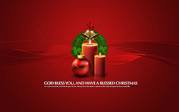 Holidays, New Year, Christmas, Xmas, Candles HD wallpaper
